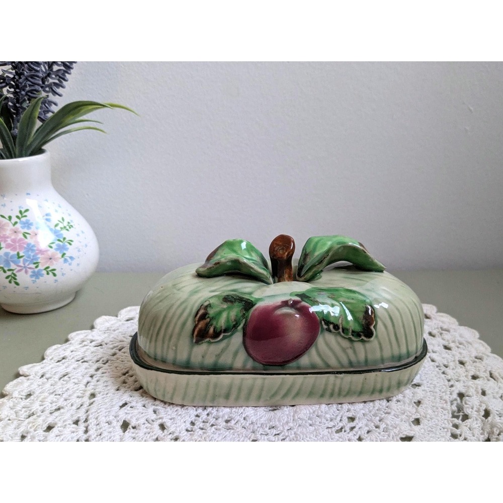 Vintage Made in Japan Apple Kitchen Canister Set of‎ 3 - Picture 2 of 16